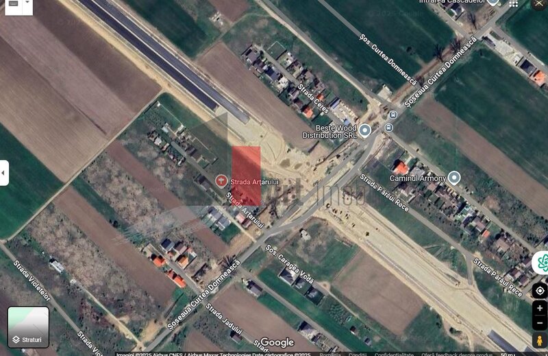 Domnesti, Teghes, lot 783 mp, oferta teren.